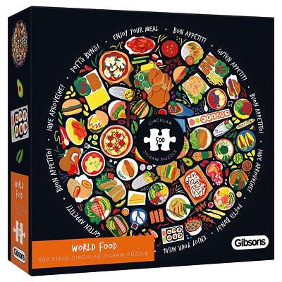 Gibson - World Food 500 Piece Jigsaw Puzzle image 0