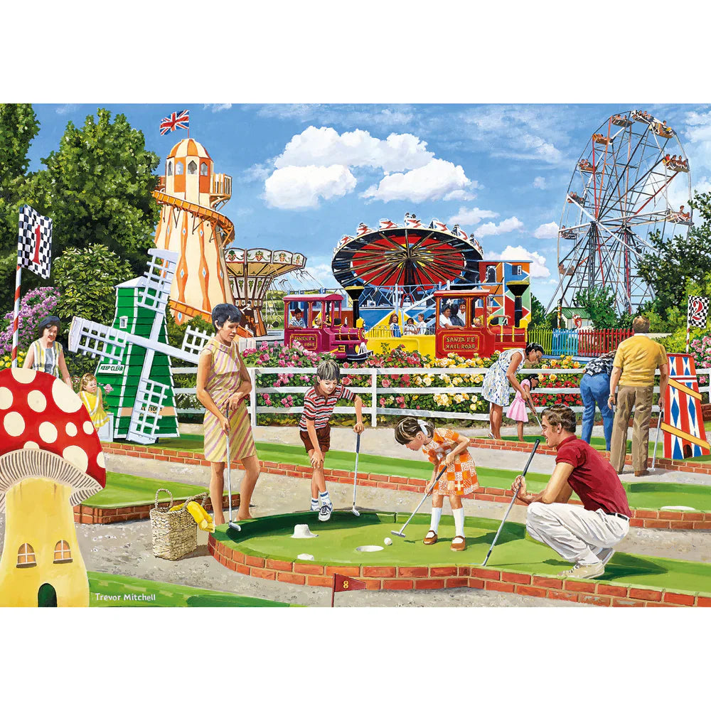 Gibson - Wish You Were Here 4 x 500 Piece Jigsaw Puzzle image 2