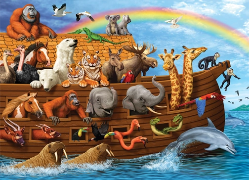 Cobble Hill - Voyage of the Ark 350 Piece Jigsaw Puzzle