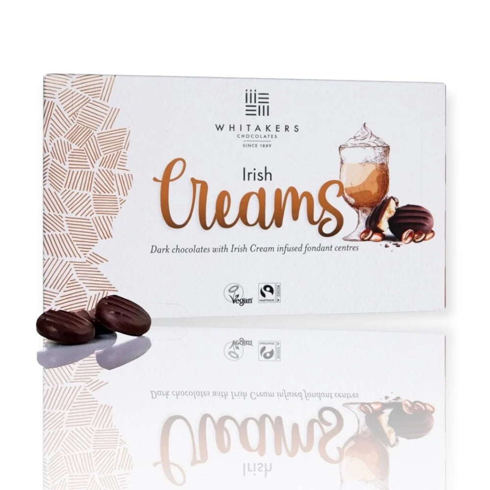 Whitakers Dark Chocolate Irish Creams Box - 150g