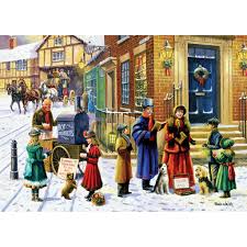 Gibson - The Carol Singers 500 Piece Jigsaw Puzzle image 1