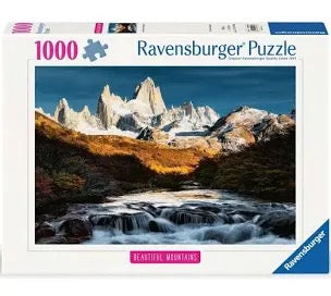 Ravensburger - Mount Fitzroy, Patagonia 1000 Piece Jigsaw Puzzle image 0