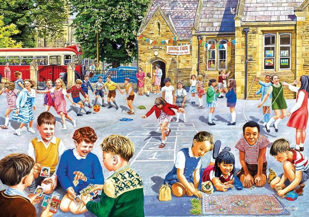 Gibson - School Days 4 x 500 Piece Jigsaw Puzzle image 3
