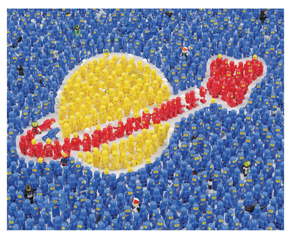 LEGO® IDEAS Minifigure Space Mission 1000-Piece Puzzle