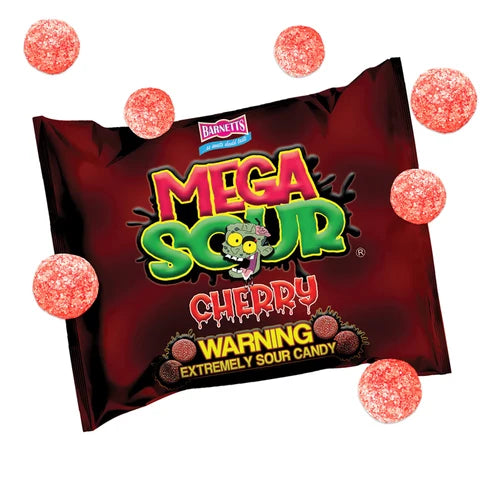 Barnett Mega Sour Cherry - 104g