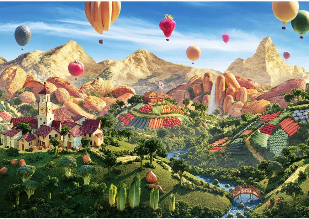 Gibson - Land of Plenty 1000 Piece Jigsaw Puzzle image 1
