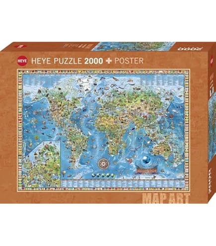 Heye - Amazing World Map Art (2000) image 0