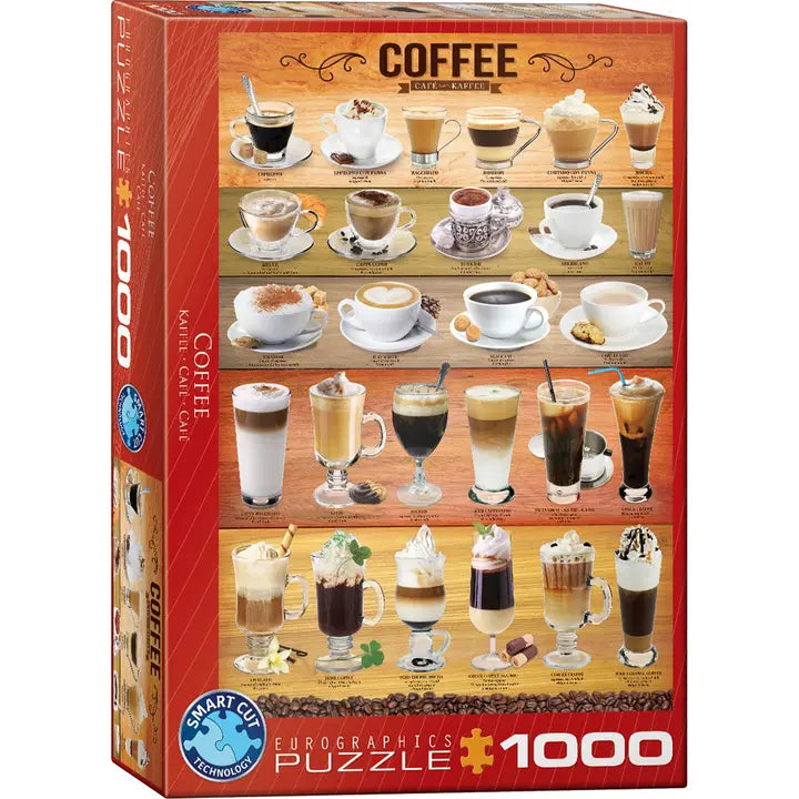 Eurographics - Coffee 1000 Piece Jigsaw Puzzle image 0