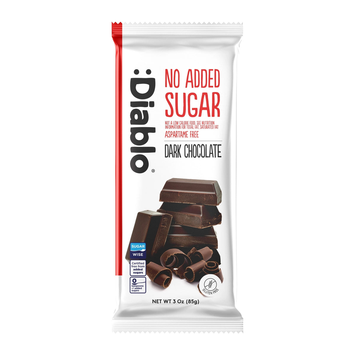 Diablo No Added Sugar Dark Chocolate - 85g