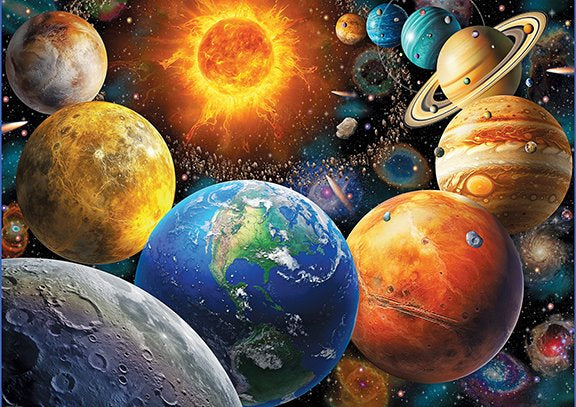 Eurographics - NASA The Solar System 1000 Piece Jigsaw Puzzle