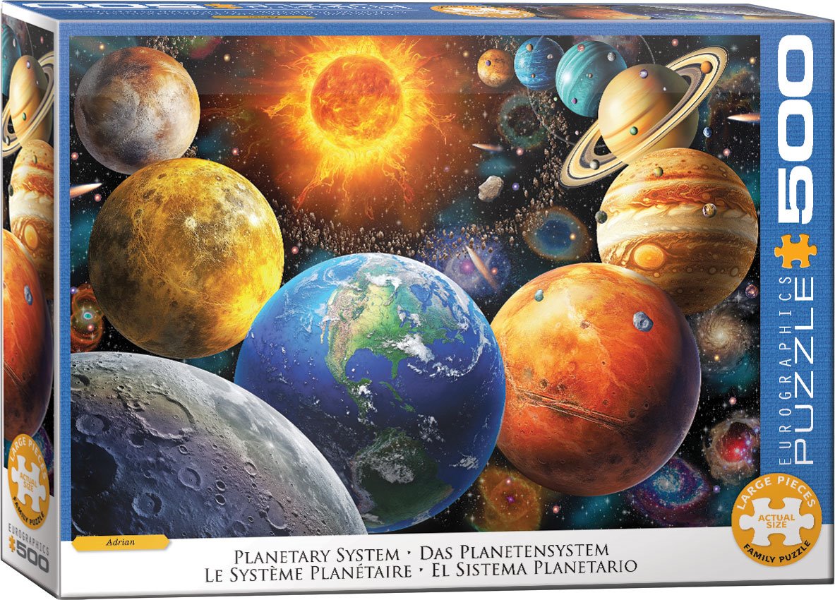 Eurographics - NASA The Solar System 1000 Piece Jigsaw Puzzle