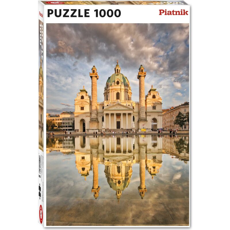 Piatnik - Karlskirche, Vienna 1000 Piece Jigsaw Puzzle