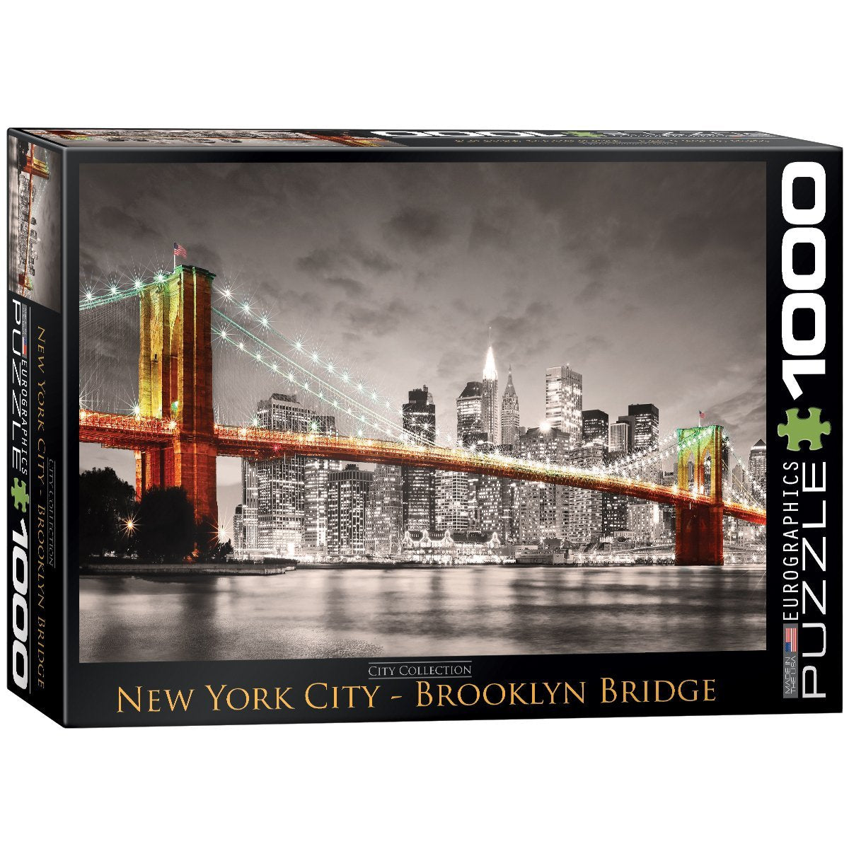 Eurographics - NYC Brooklyn Bridge 1000 Piece Jigsaw Puzzle