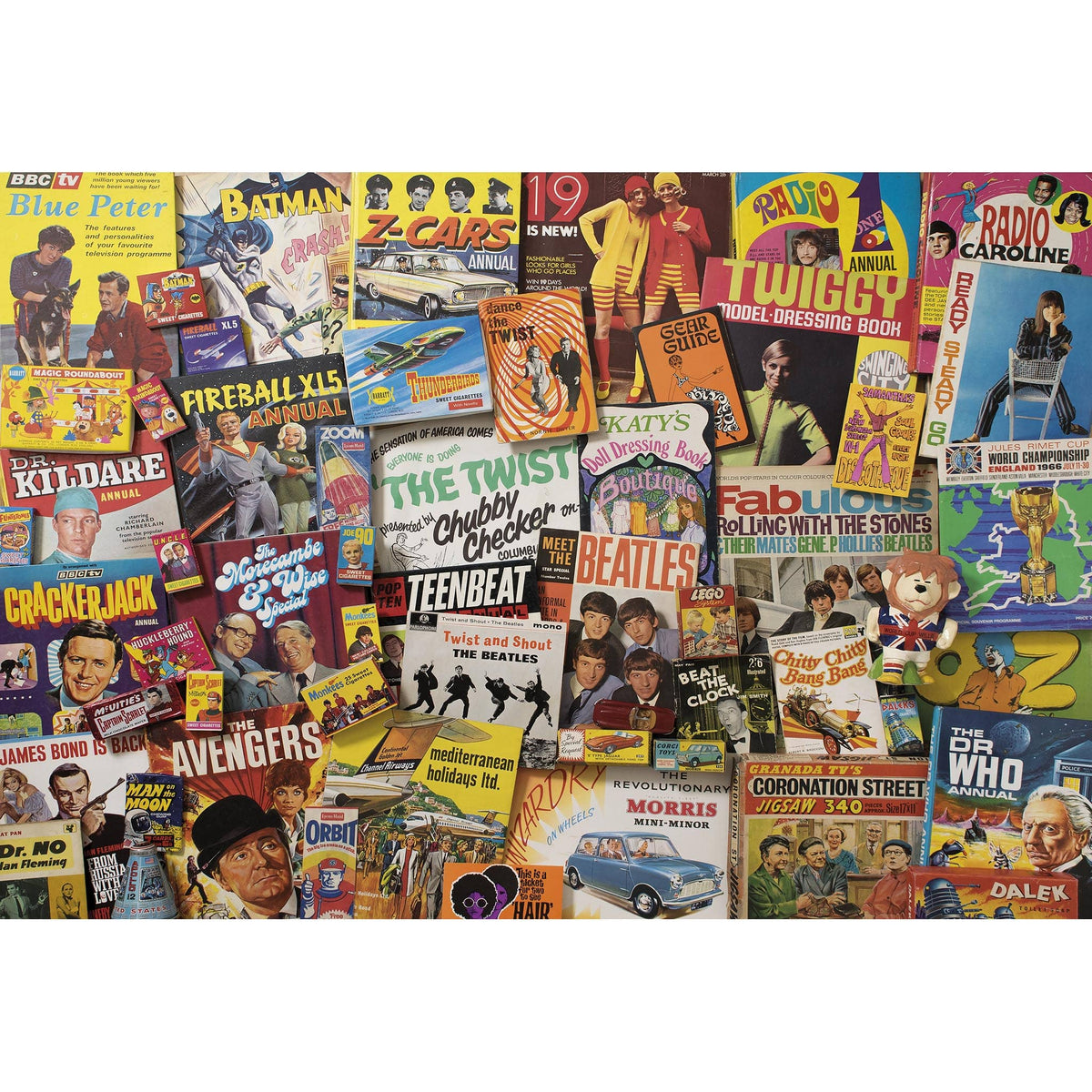 Gibson - Spirit of the 80's 1000 Piece Jigsaw Puzzle
