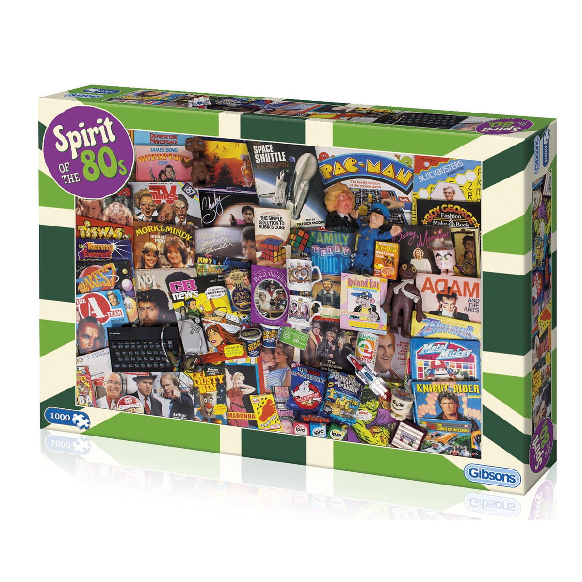 Gibson - Spirit of the 80's 1000 Piece Jigsaw Puzzle