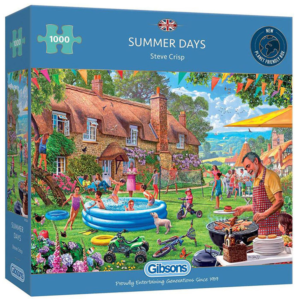 Gibsons - Summer Days 1000 Piece Jigsaw Puzzle