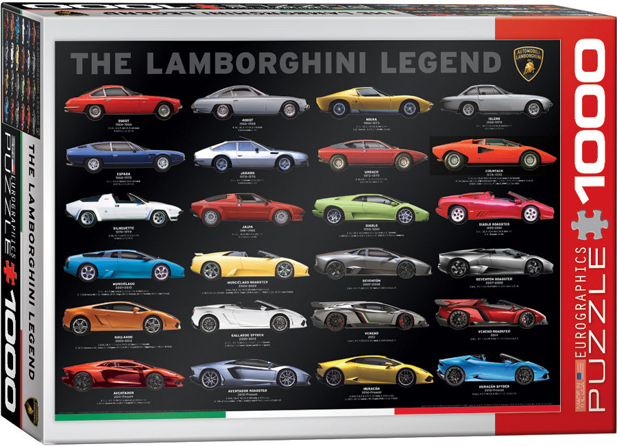 Eurographics - Lamborghini Legend 1000 Piece Jigsaw Puzzle
