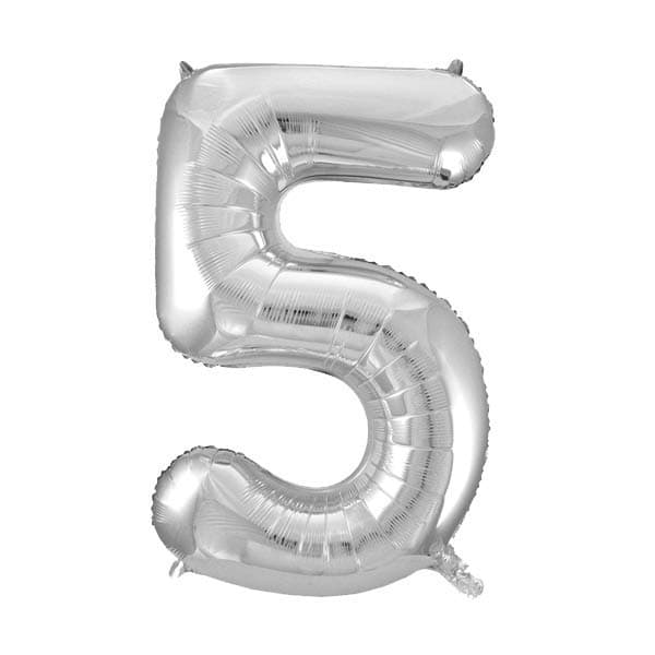 34" - Silver No. 5