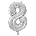 34” - Silver No. 8