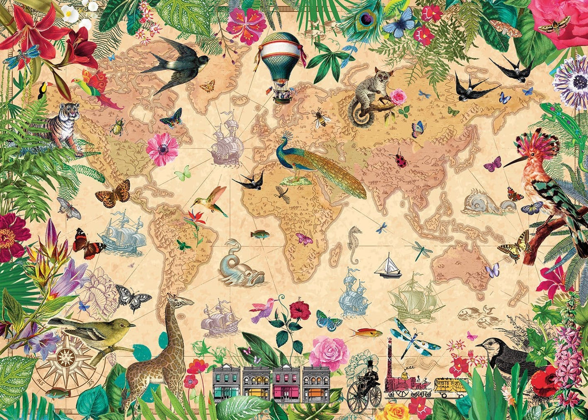 Gibsons - A World of Life 1000 Piece Jigsaw Puzzle