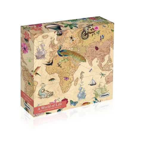 Gibsons - A World of Life 1000 Piece Jigsaw Puzzle